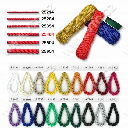 Satin twisted cord 4 mm
