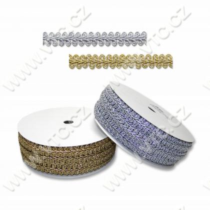 Metallic braid 13 mm