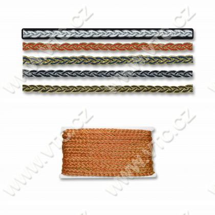 Metallic braid 7 mm