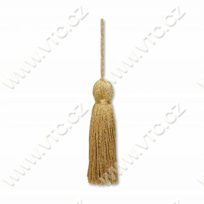 Metallic tassel