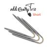 Rundstricknadel 4 mm addiCraSyTrio Short #1