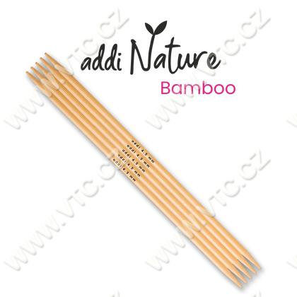 Ihlice ponožkové 2 mm addiNature BAMBOO 15 cm