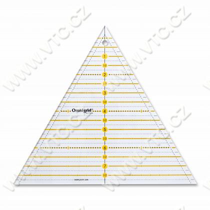 Patchwork ruler triangle 60° MULTI 8 Inch