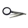 Tweezers with magnifying glass #2