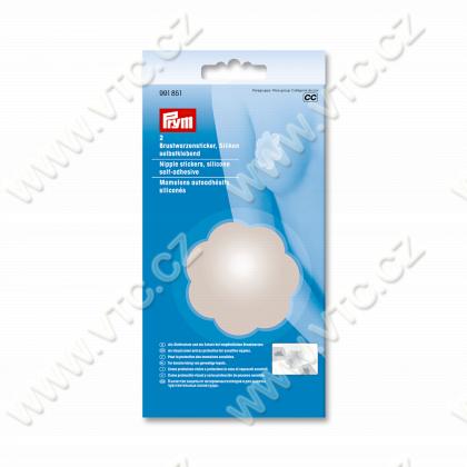 Nálepky silikónové na prsia 2 ks