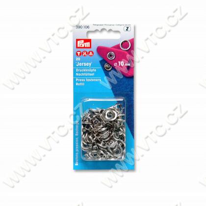 Press fasteners JERSEY 10 mm NICKEL refill