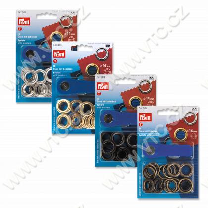 Eyelets 14 mm with washers