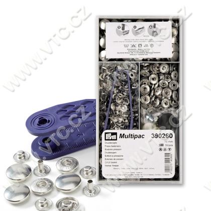 Druckknöpfe ANORAK 15 mm NICKEL 100 St