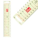 Ironing ruler, transparent 23x4,5cm