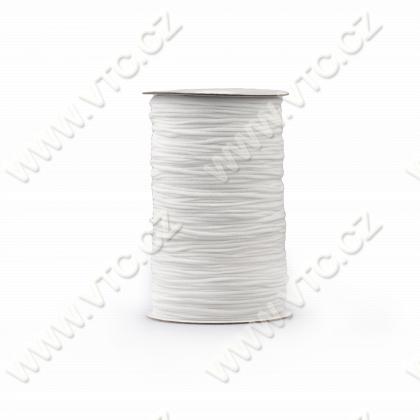 Round elastic 3 mm white 250m