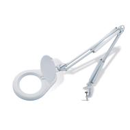 LED magnifying glass with lamp and clamp