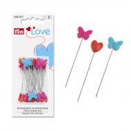 Plastic headed flat pins 0,6x50 mm, 50pcs PRYM LOVE