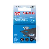 Eyelets 5 mm with washers 80 pcs