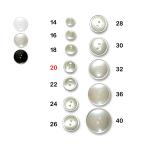 Polyester button 20 - 2 holes