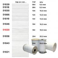 Standard-Elastic 18 mm weiß