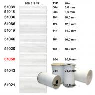 Standard-Elastic 20 mm weiß