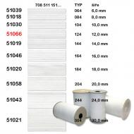 Standard-Elastic 12 mm weiß