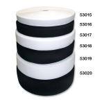 Elastic 20 mm white,black