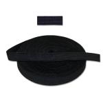 Elastic buttonhole 18mm black