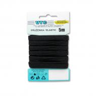 Standard elastic 7,9 mm black - card 5 m