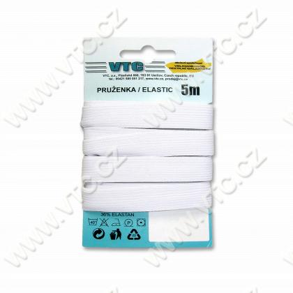 Standard-Elastic 14,4 mm weiß - Karte 5 m