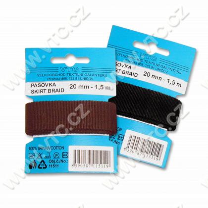 Waistband 20 mm card