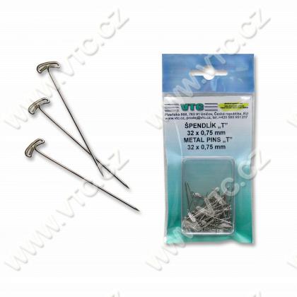 T pins 32x0,75 mm - 50pcs