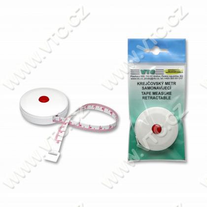 Spring tape measure - card