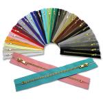 Brass zippers A3 CE 16 cm