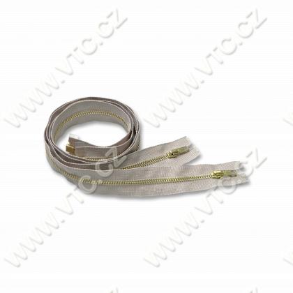 Brass zippers P4MS 55 cm OE