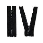 Brass black zippers P4 CE 10cm