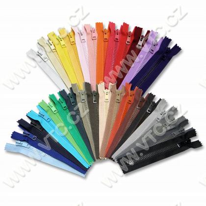 Plastic zippers L6 18 cm CE