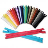 Plastic zippers LR6 100 cm OE