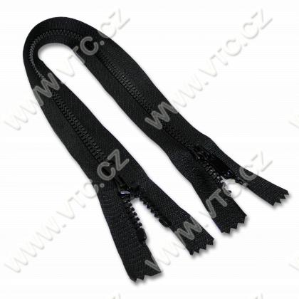 Plastic zippers L6 80 cm CE