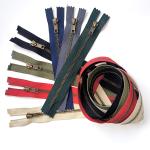 Old brass zippers P6Ms 40cm OE