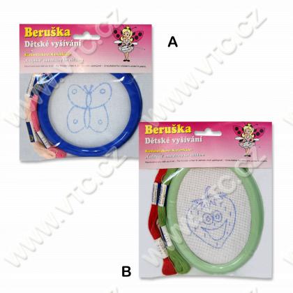 Kinder Stickerei set - Rahmen Klein