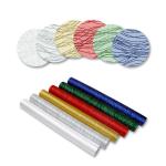 Organza metall. 36 cm Linien
