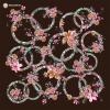 Printed scarf 100x100 cm #27