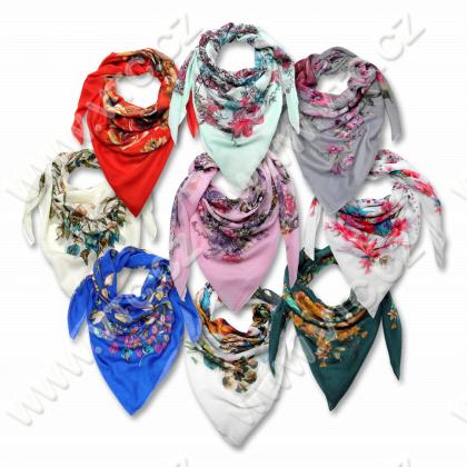 Printed scarf MIX, 2nd quality*