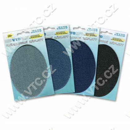 Jeans patches 2 pcs on card