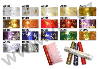 Organza vianočná š.37-40 cm