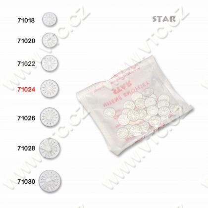 Thread buttons STAR 24 – 25 pcs/pack