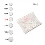 Thread´s buttons 25pcs STAR 24