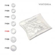 Niťové gombíky VIKTORIA 26 – balené 25 ks