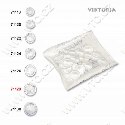Niťové gombíky VIKTORIA 28 – balené 25 ks
