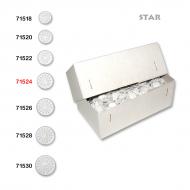 Niťové gombíky STAR 24 – sypané 500 ks