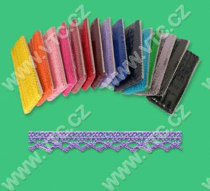 Cotton bobbin lace - 10 mm