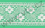 Cotton bobbin lace - 80 mm