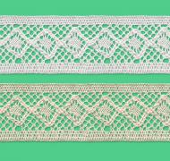 Cotton bobbin lace - 40 mm