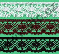 Cotton bobbin lace - 35 mm